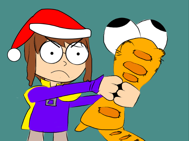 Dibujo del evento navideño